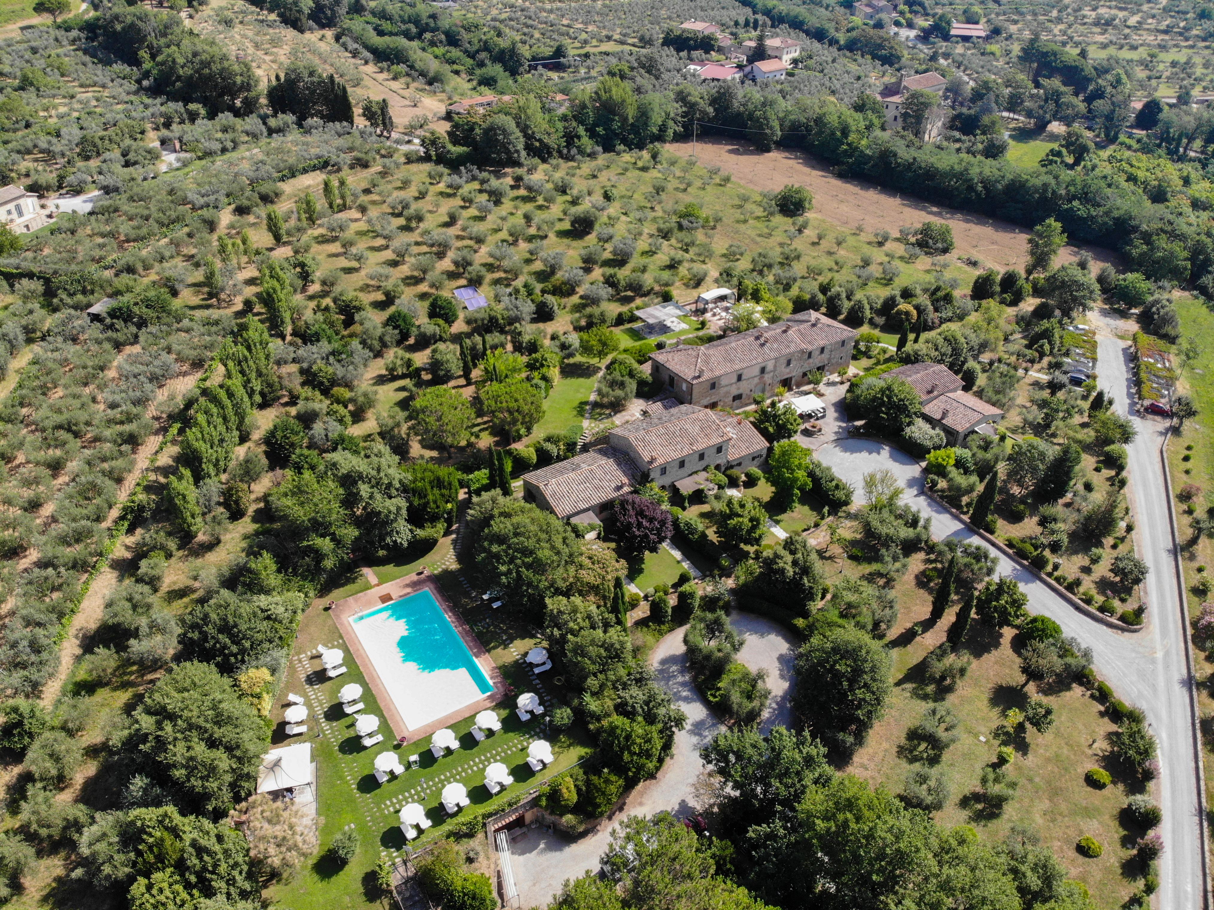 Villa Borgo San Pietro Cortona Exterior photo